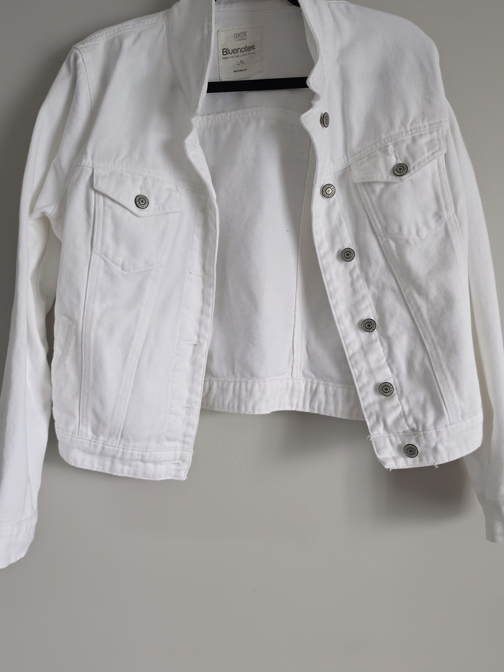 Bluenotes Women’s White Denim Jacket